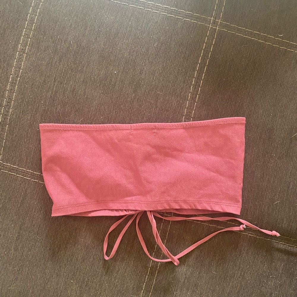 Lace up Bandeau. - Picture 3 of 3